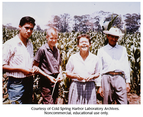 Barbara McClintock in Mexico